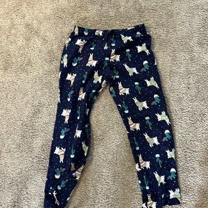 EUC medium old navy flannel pajamas
